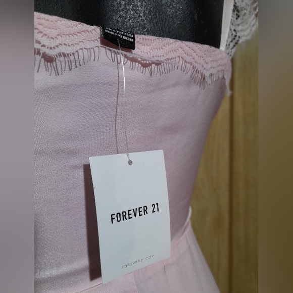 Forever 21 Pink Asymmetrical Dress - Picture 8 of 8